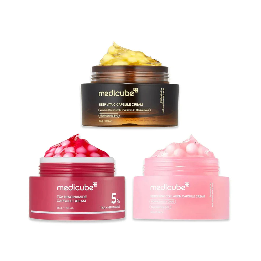 Medicube Capsule Cream Trio