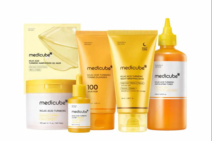 Medicube Kojic Acid Turmeric Skin care collection