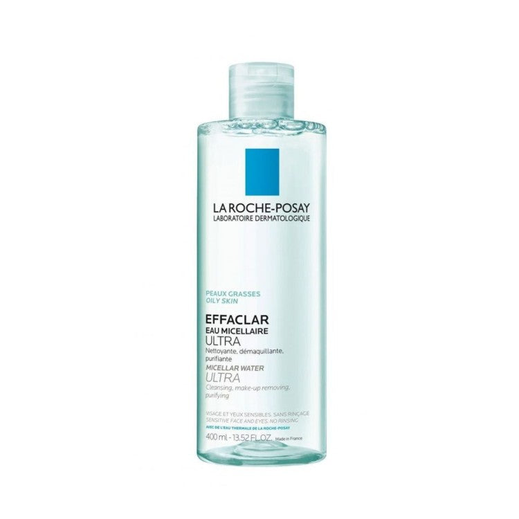 La Roche-Posay Effaclar Micellar Water 400ml – Purifying Cleanser for Oily Skin