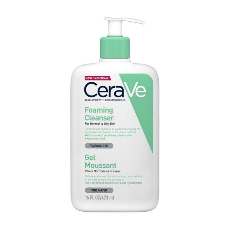 CeraVe Foaming Cleanser 473ml – Normal to Oily Skin
