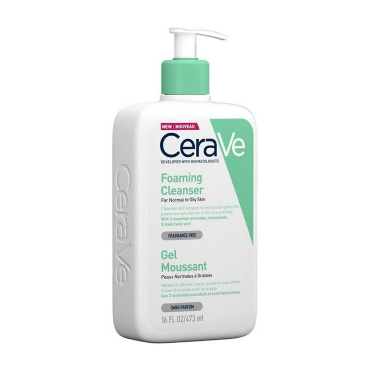 CeraVe Foaming Cleanser 473ml – Normal to Oily Skin