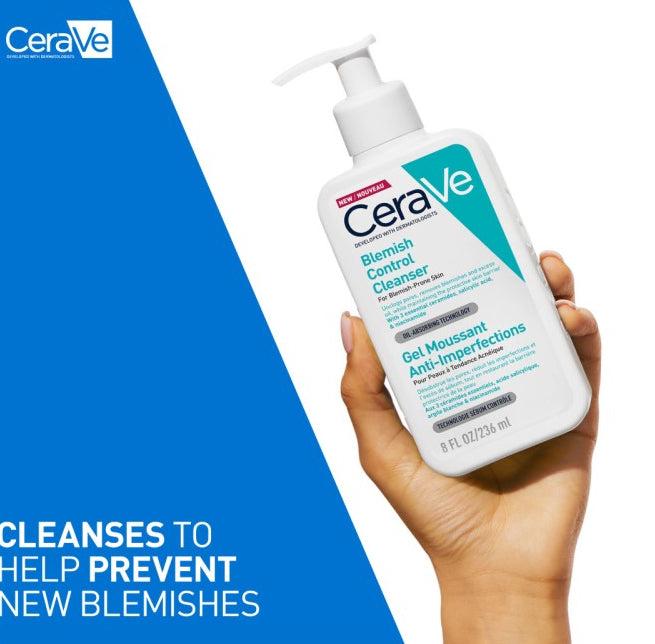CeraVe Blemish Control Cleanser 236ml – Acne-Prone Skin