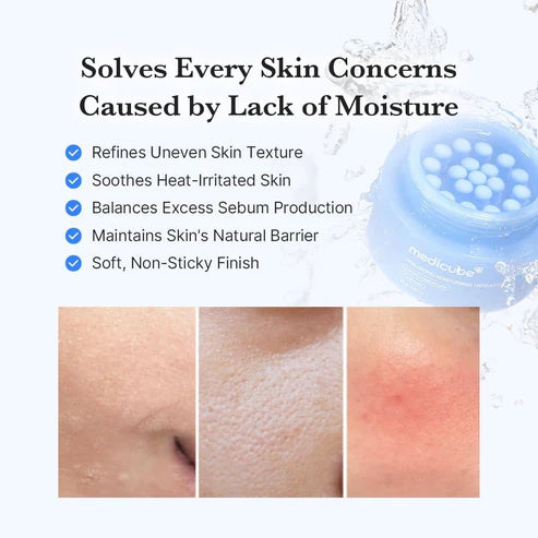 MEDICUBE Hyaluronic Moisturizing Capsule Cream – Deep Hydration Capsule Glow-55 g