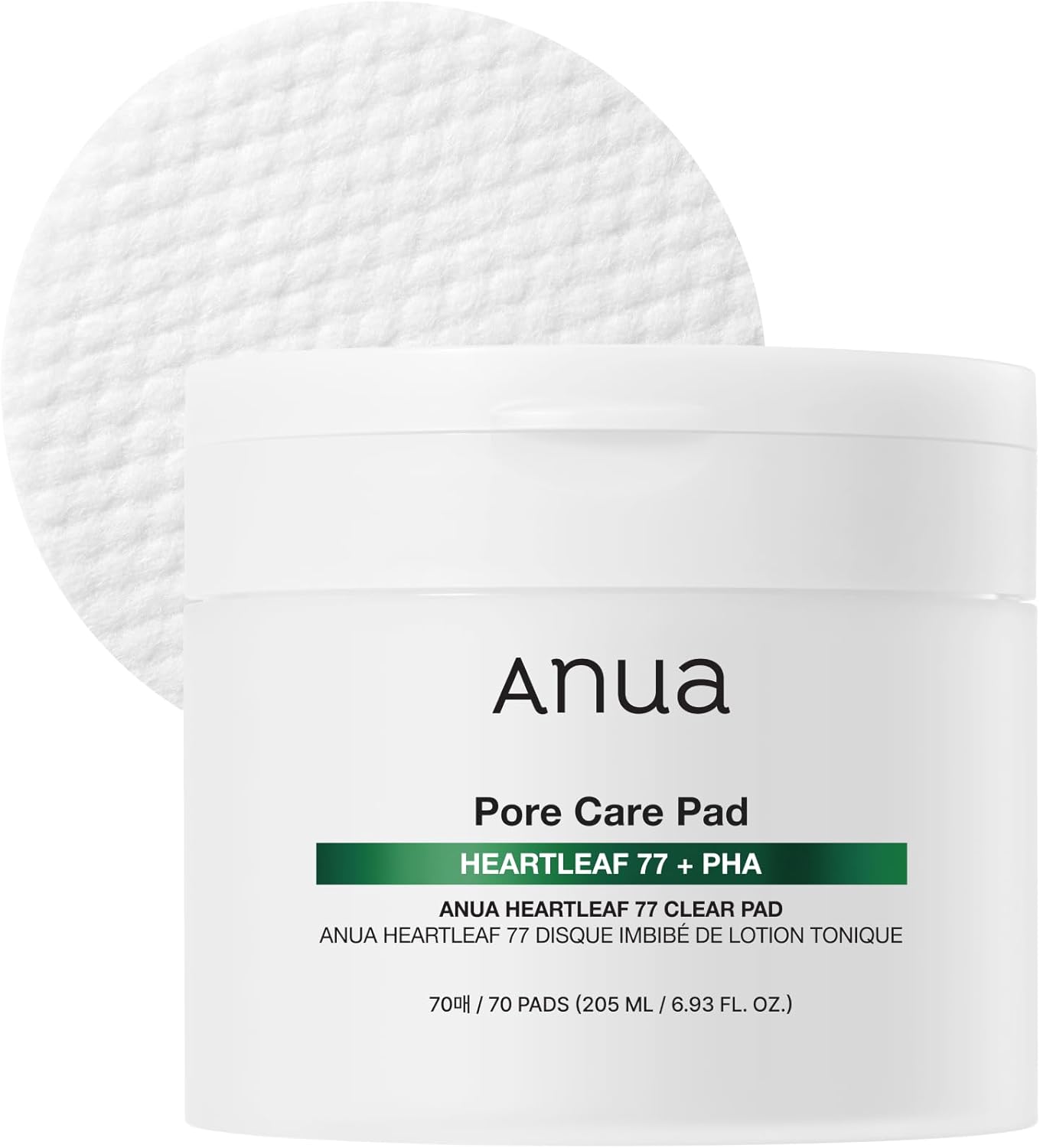 ANUA Heartleaf 77 Clear Pads – 70 Sheets