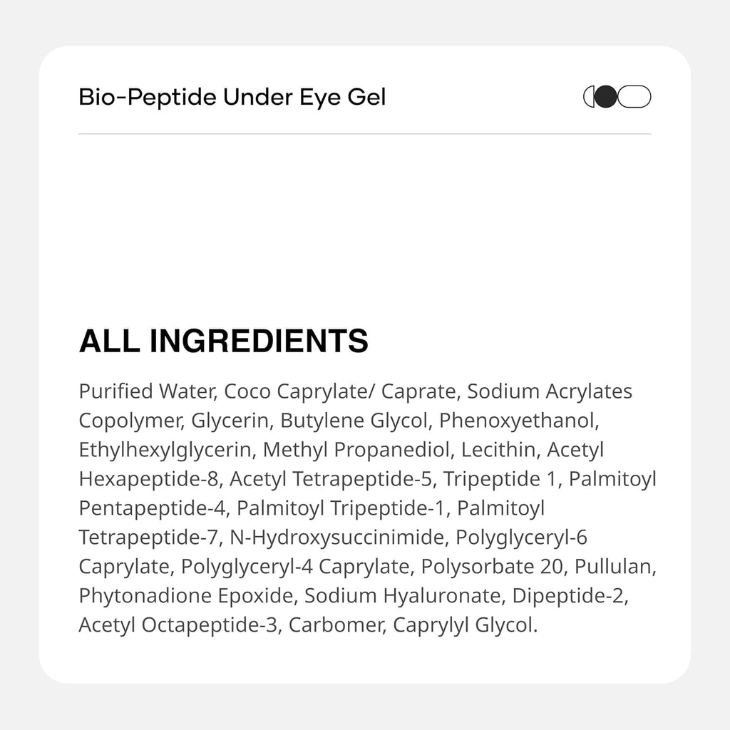 PeptiGlow Under-Eye Gel