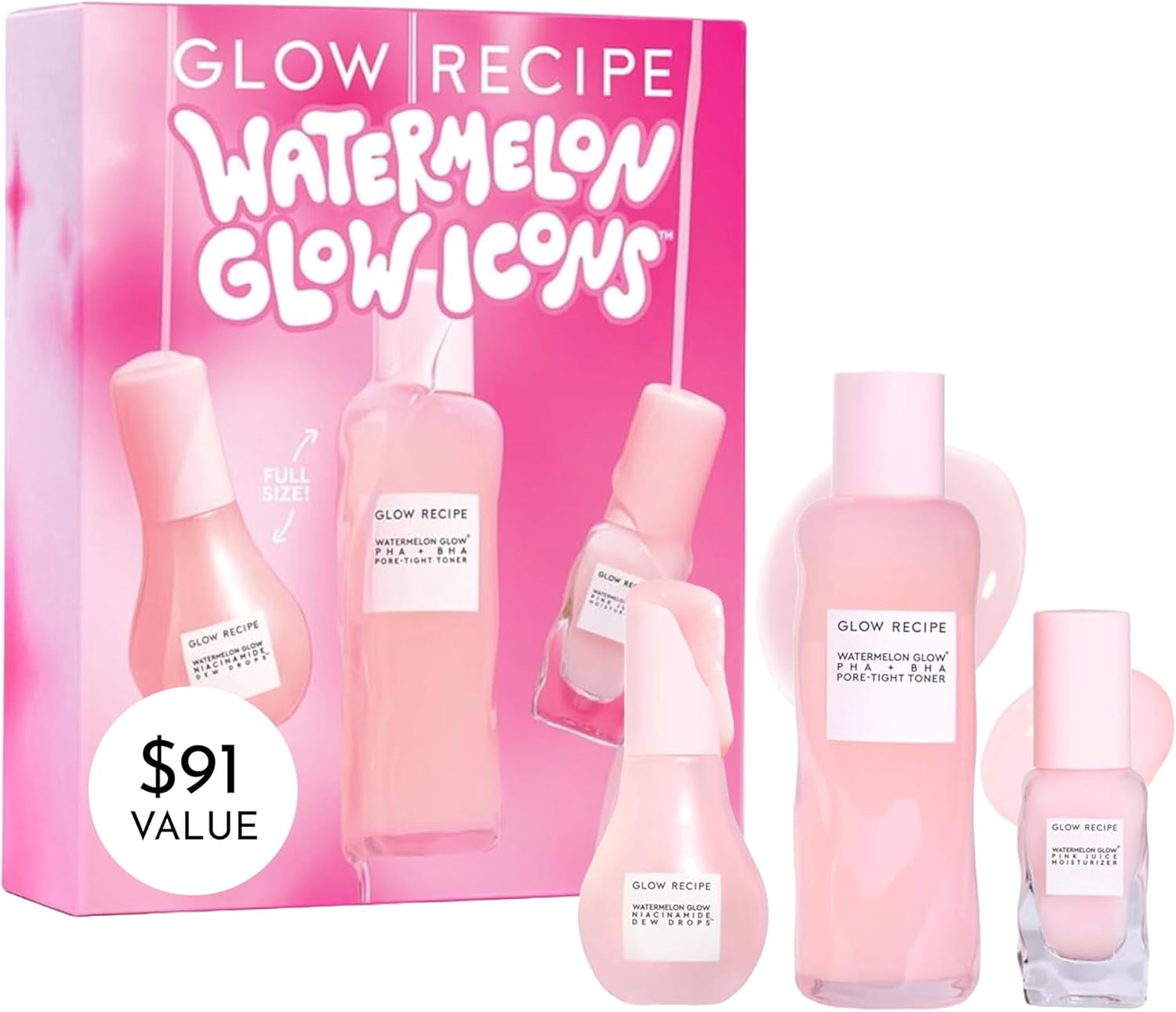 مجموعة توهج البطيخ المتوهج