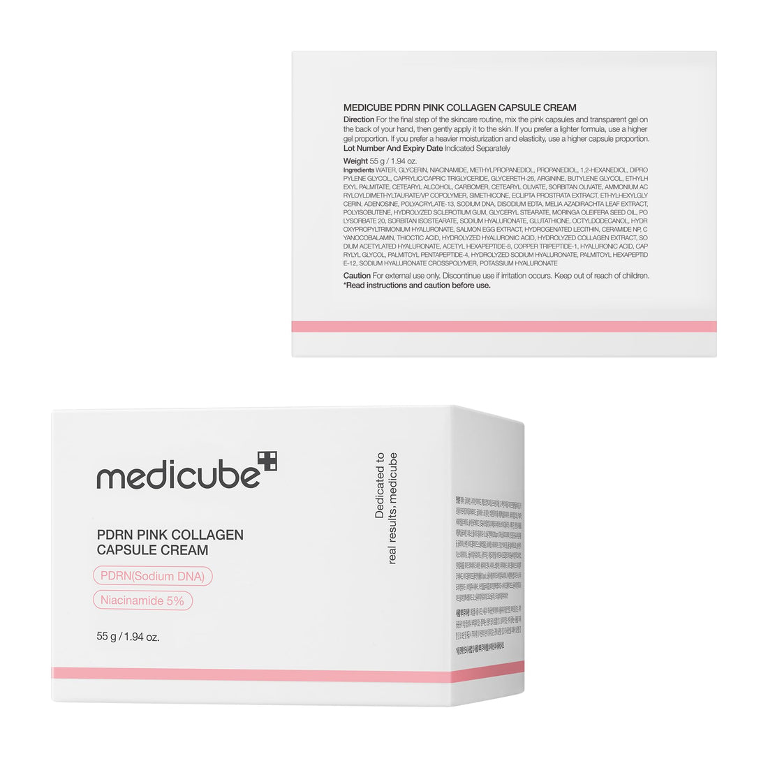 [medicube] PDRN Pink Collagen Capsule Cream 55g