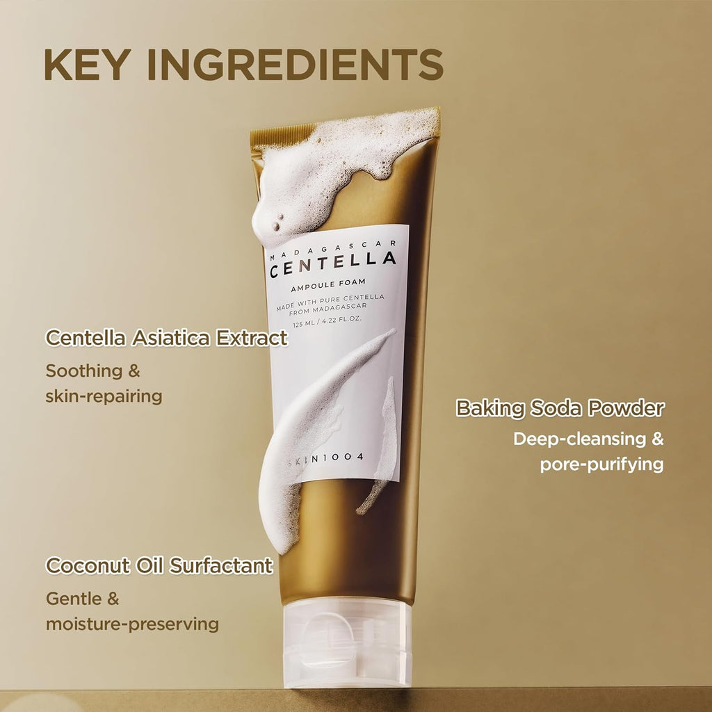 Madagascar Centella Ampoule Foam Cleanser – 125ml