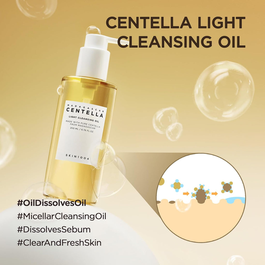 Madagascar Centella Light Cleansing Oil – 200ml