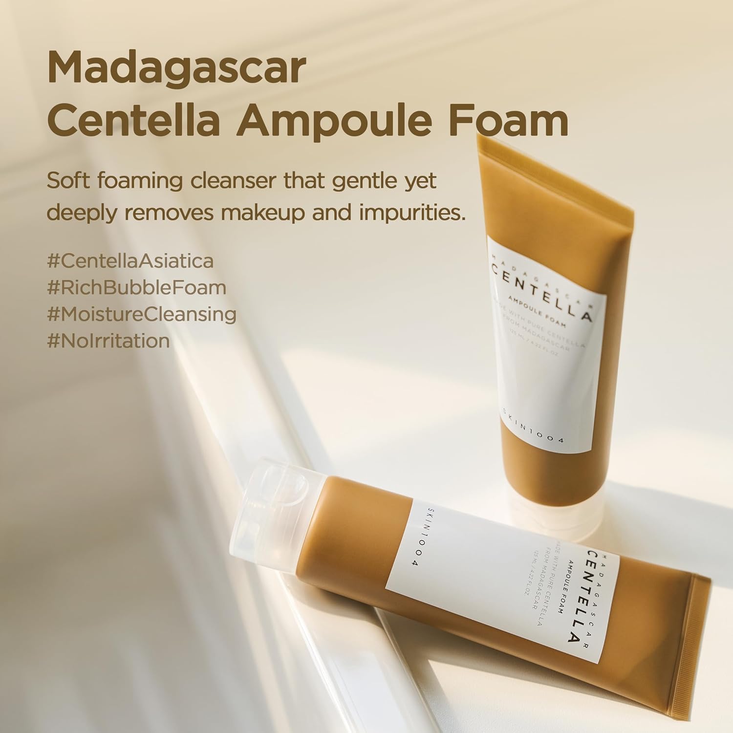 Madagascar Centella Ampoule Foam Cleanser – 125ml