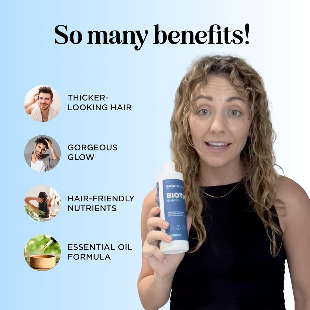 شامبو البيوتين لتعزيز الشعر