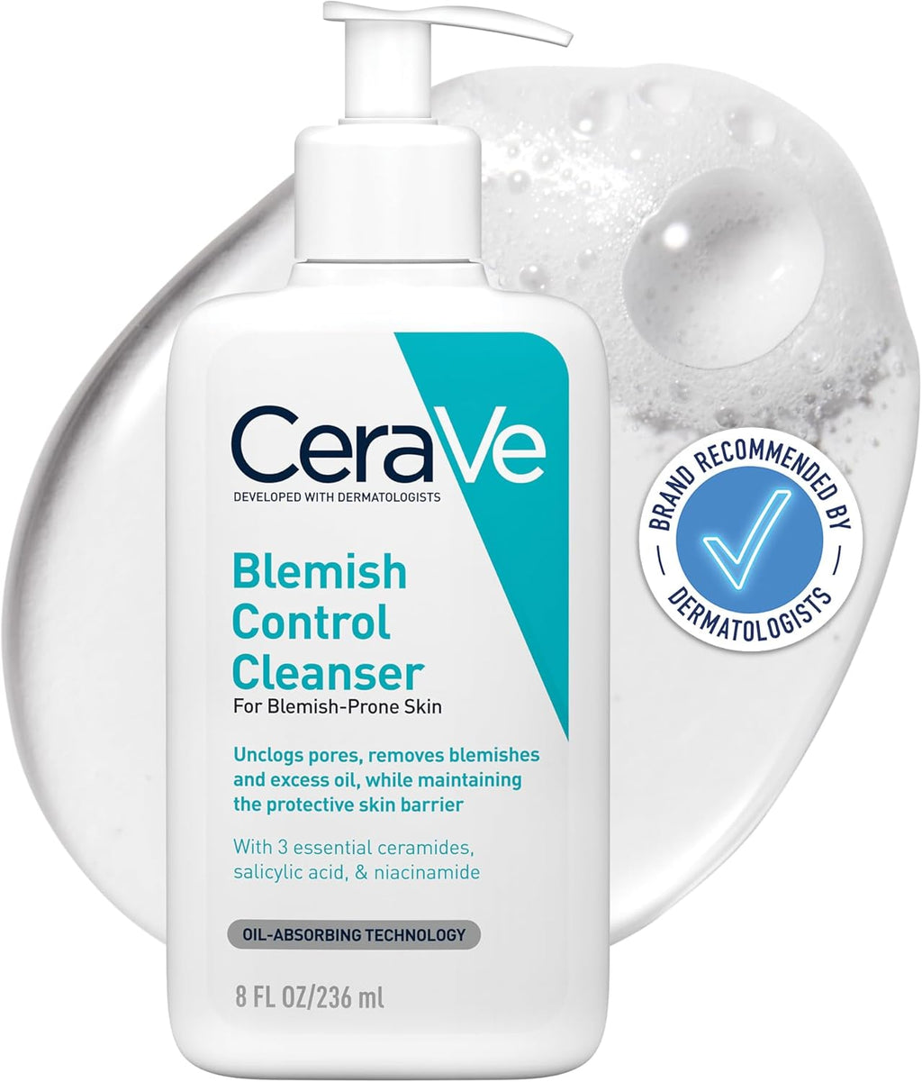 CeraVe Foaming Cleanser for Oily & Uneven Skin – 236ml