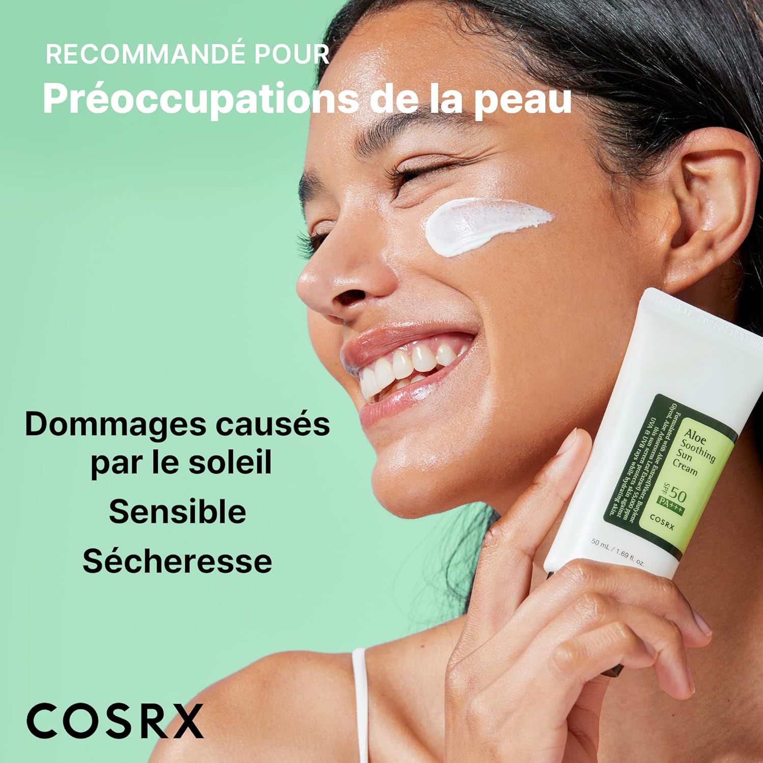 كريم COSRX Aloe Sun Glow