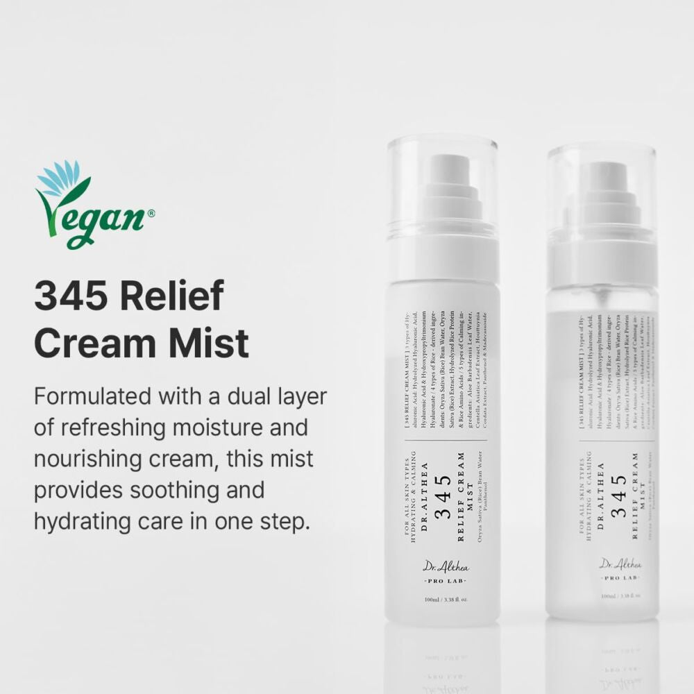 DR. ALTHEA – 345 Relief Cream Mist | Hydrating, Soothing