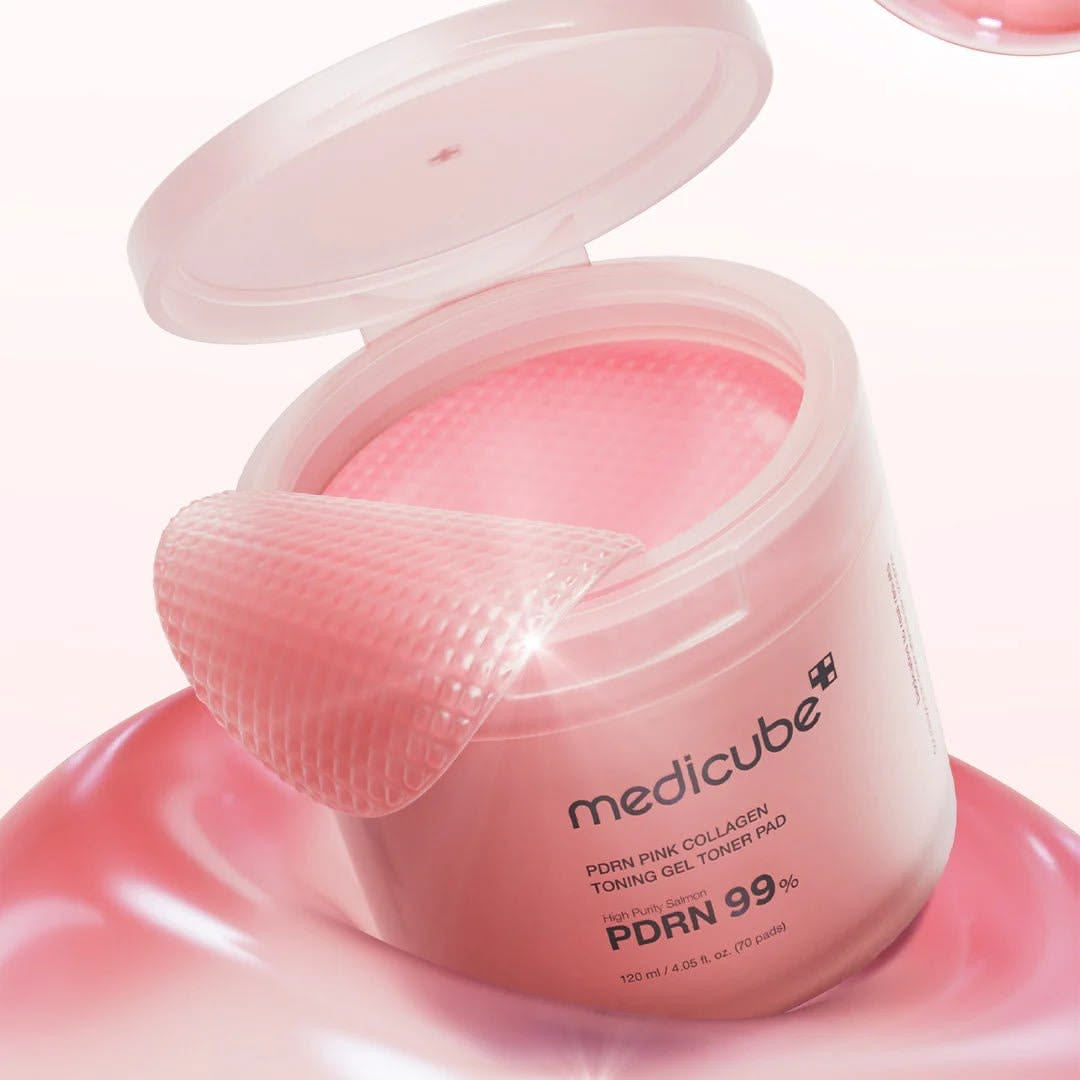 Medicube PDRN Pink Collagen Toning Gel Toner Pads