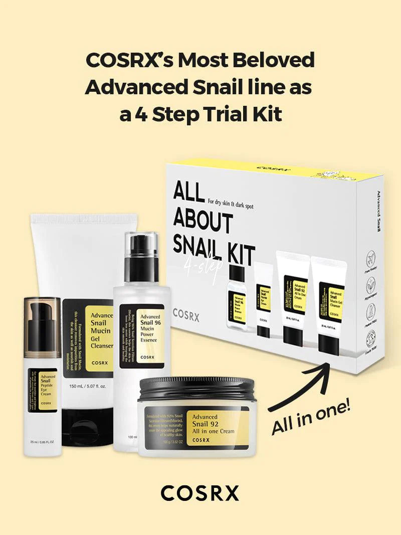 COSRX All About Snail 4-Step Kit