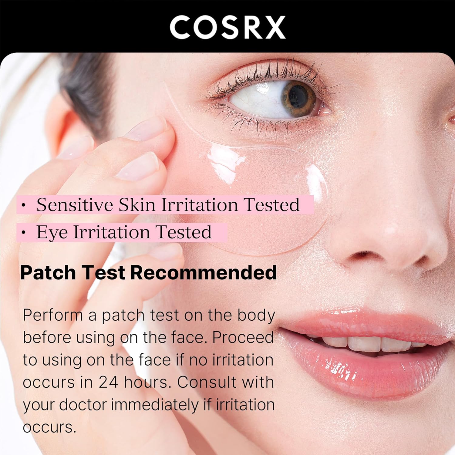 COSRX The Peptide Collagen Hydrogel Eye Patch (60 Patches)