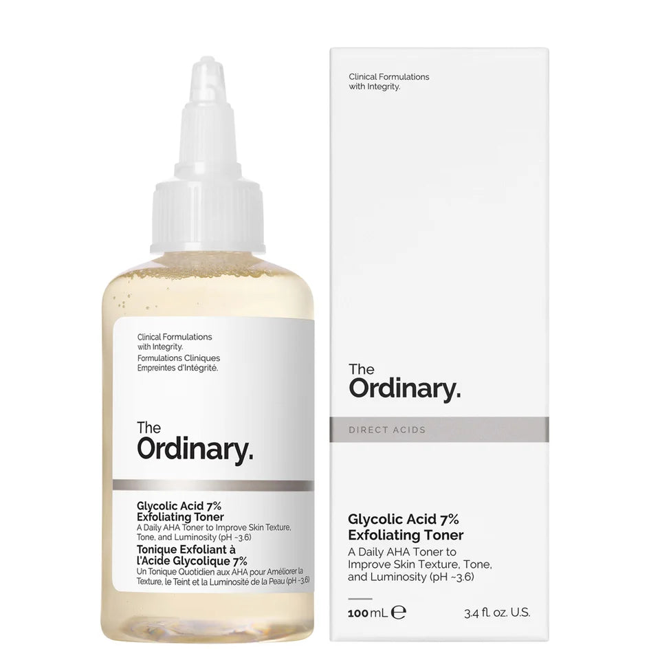 The Ordinary Glycolic Acid 7% Exfoliating Toner (240ml)
