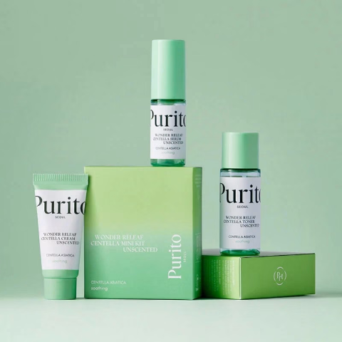 Purito Seoul – Wonder Releaf Centella Mini Kit Unscented