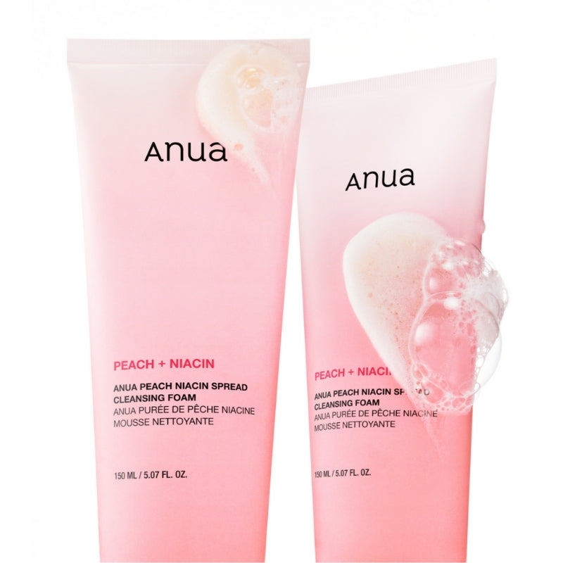 Anua  - Peach Niacin Spread Cleansing Foam 150ml