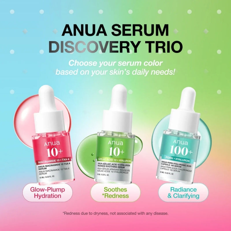 Anua  - Serum Mini Discovery Set (3pcs)
