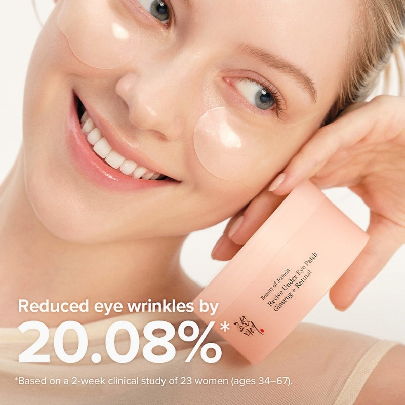 Beauty of Joseon  - Revive Under Eye Patch: Ginseng + Retinal (60pcs)