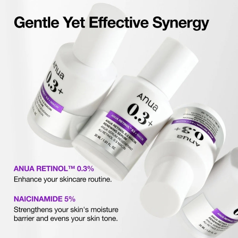 Anua  - Nano Retinol 0.3% + Niacin Renewing Serum 30ml