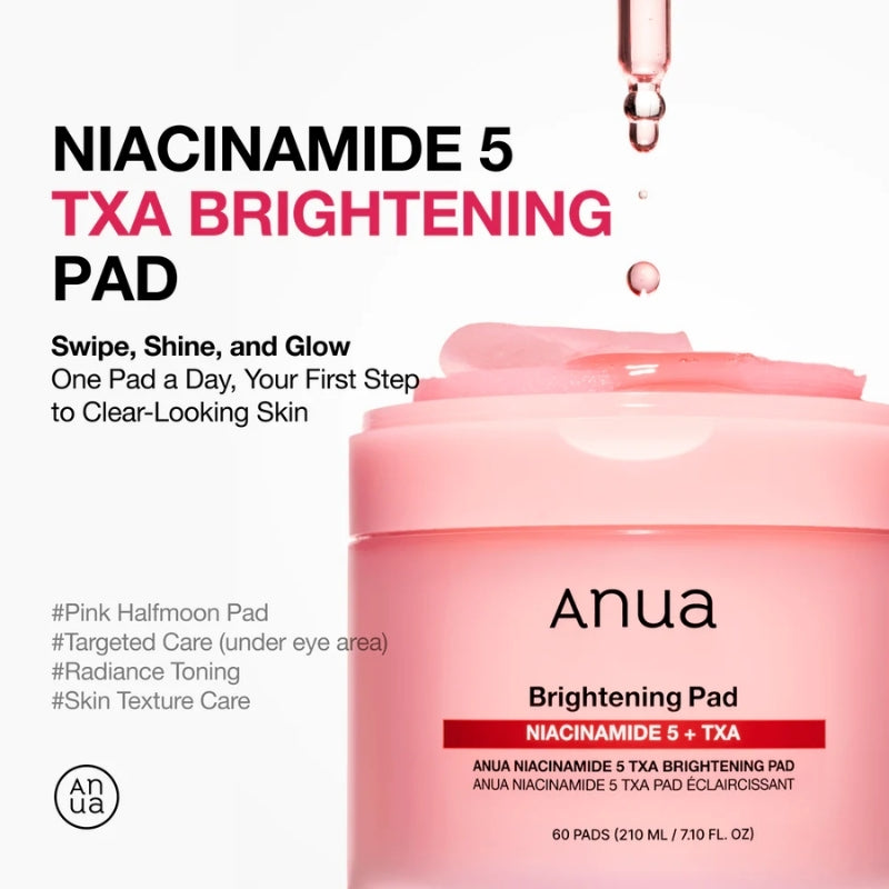 Anua  - Niacinamide 5 TXA Brightening Pad (60 Pads)