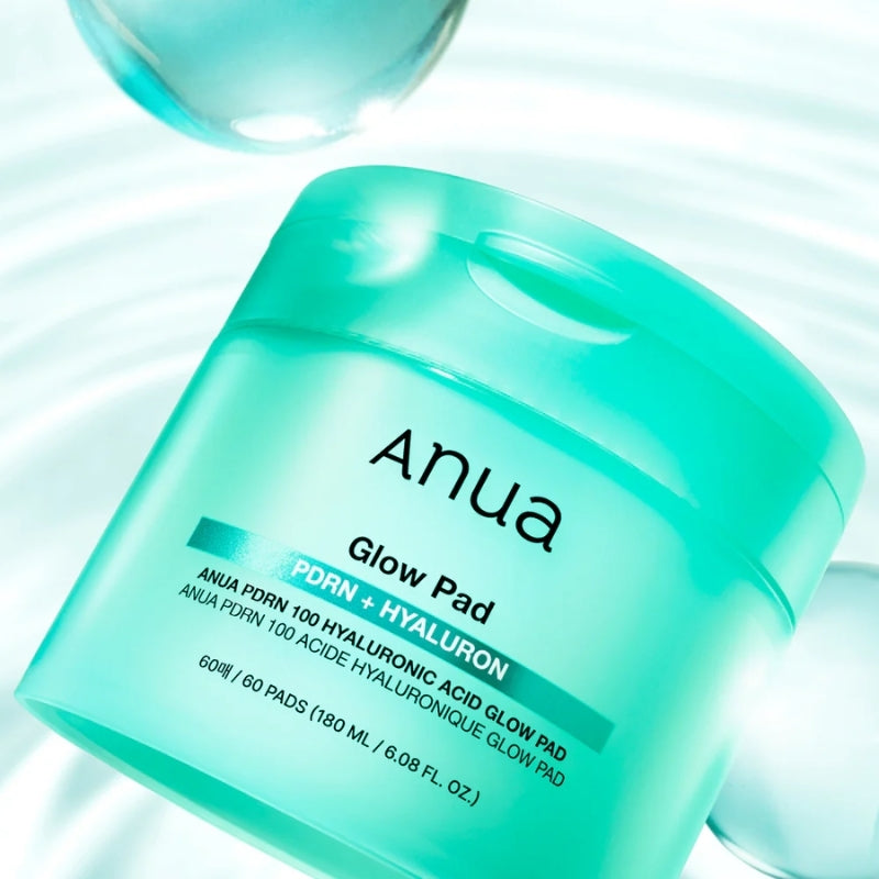 Anua  - PDRN 100 Hyaluronic Acid Glow Pad (60 Pads)