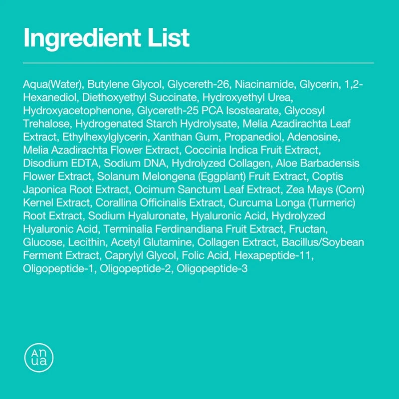 Anua  - PDRN 100 Hyaluronic Acid Glow Pad (60 Pads)