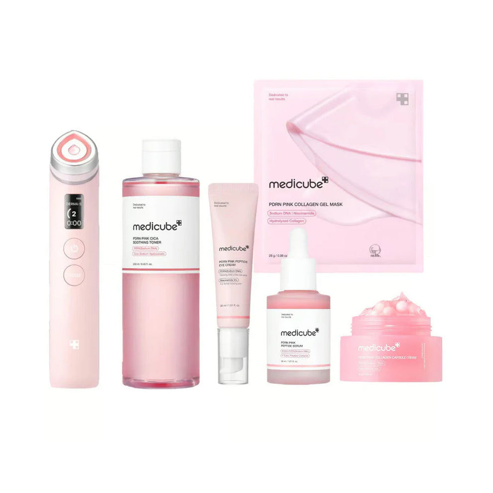 [MEDICUBE] PDRN Peptide Booster Pro Pink Set