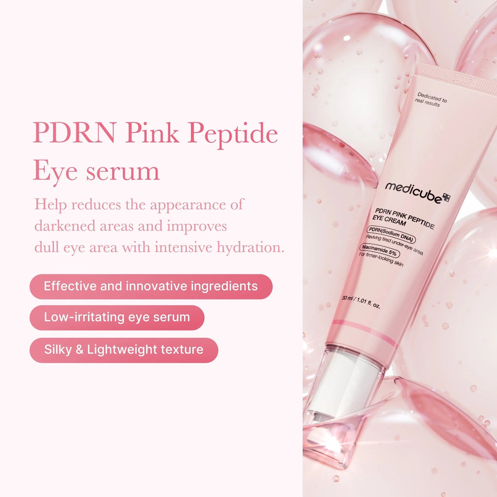 [MEDICUBE] PDRN Peptide Booster Pro Pink Set