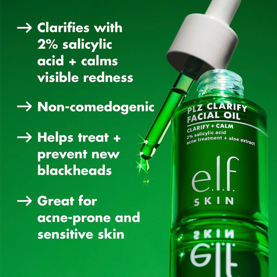 e.l.f. Plz Clarify Facial Oil