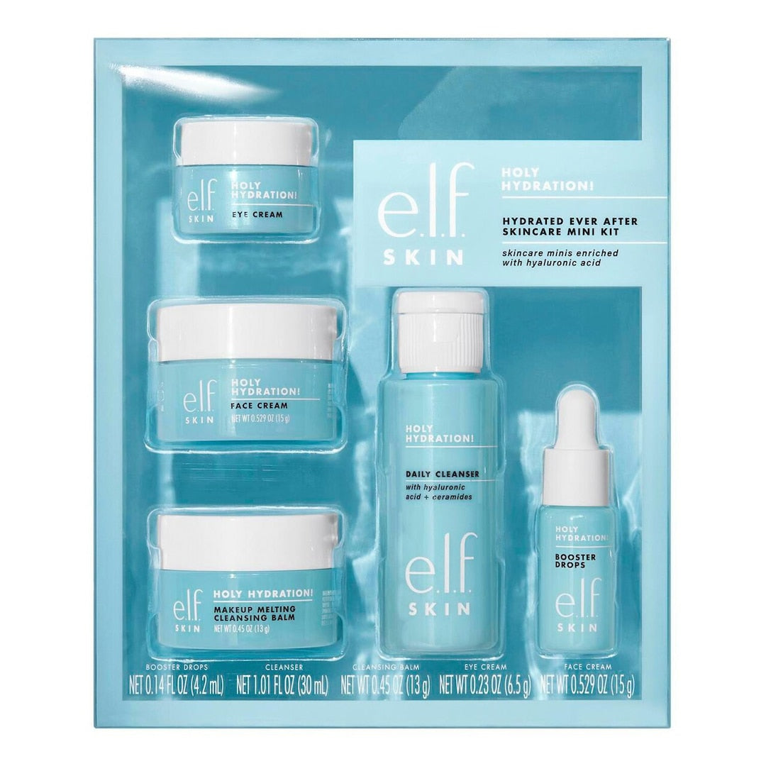 e.l.f. Holy Hydration! Hydrated Ever After Skincare Mini Kit Set