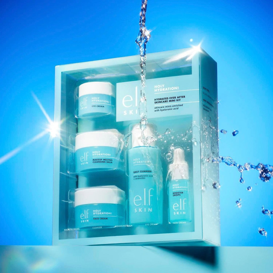 e.l.f. Holy Hydration! Hydrated Ever After Skincare Mini Kit Set