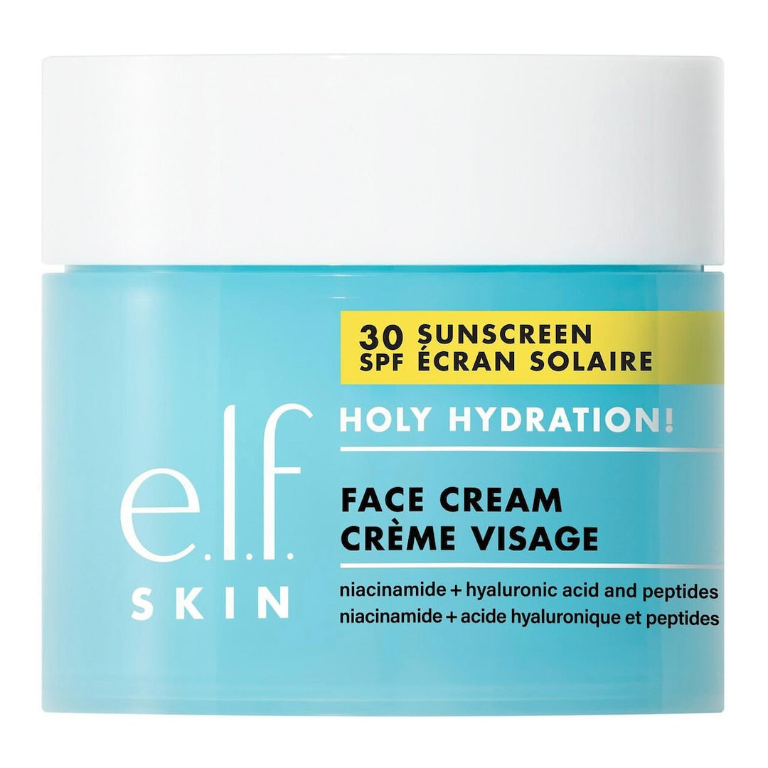 e.l.f. Holy Hydration! Face Cream Broad Spectrum SPF 30 Sunscreen 50g