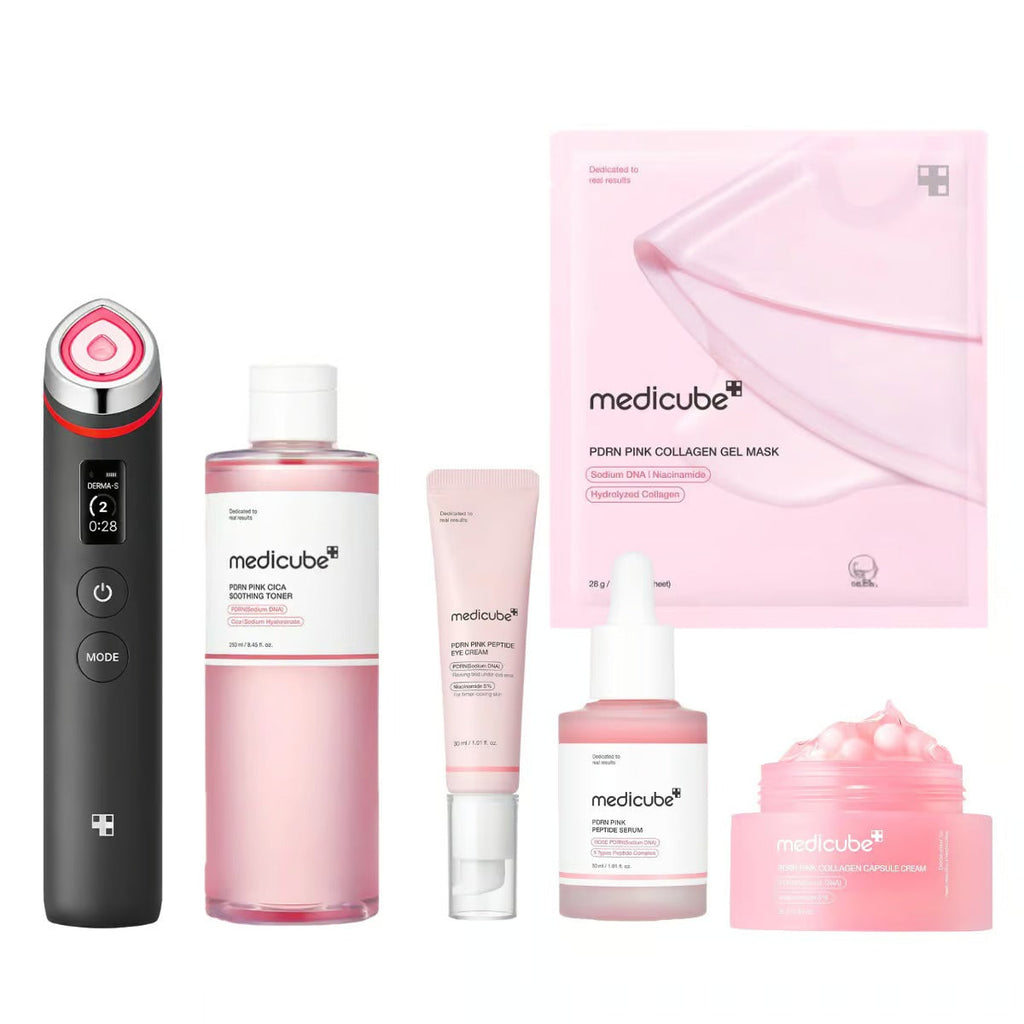 [MEDICUBE] PDRN Peptide Booster Pro Black Set