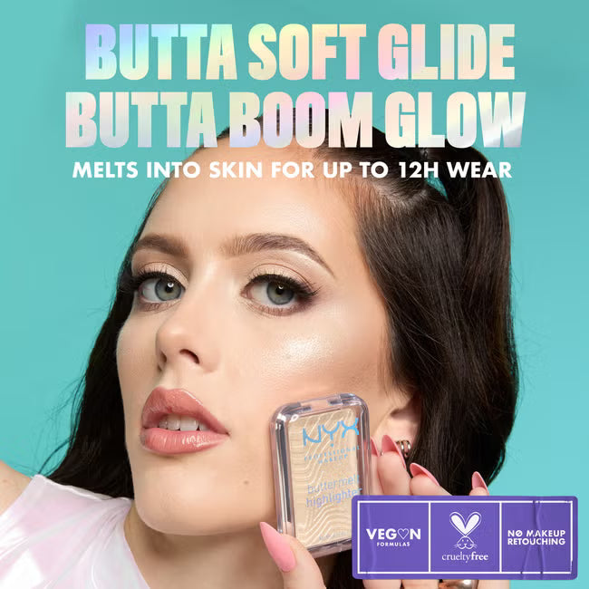 NYX Professional Makeup Buttermelt Highlighter 5g (Various Shades)