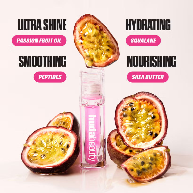 Huda Beauty Faux Filler Jelly Oil - Juicy Peach