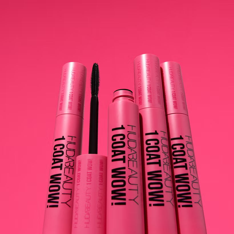 Huda Beauty 1 Coat WOW! Extra Volumising and Lifting Mascara 10ml – Very Vanta