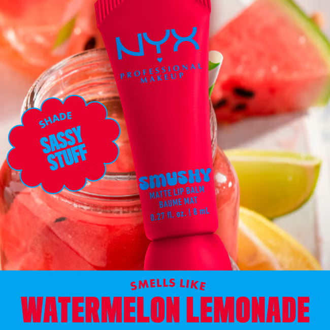 NYX Professional Makeup Smushy Matte Lip Balm – Sassy Stuff (8ml)