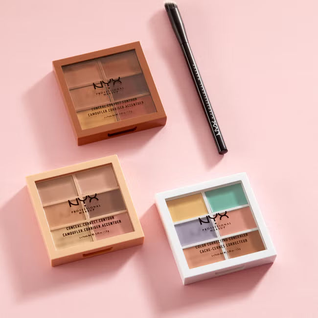 NYX Professional Makeup 3C Palette – Color Correcting Concealer