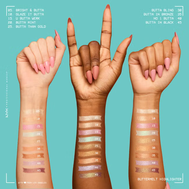 NYX Professional Makeup Buttermelt Highlighter 5g (Various Shades)