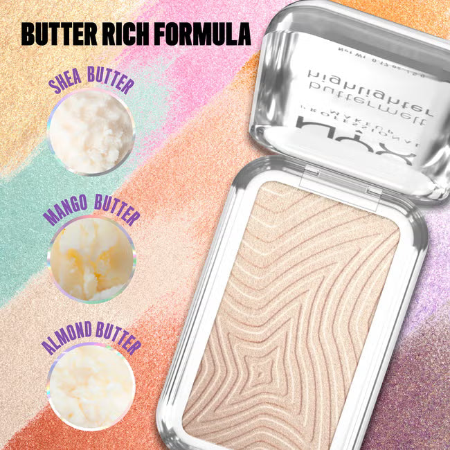 NYX Professional Makeup Buttermelt Highlighter 5g (Various Shades)