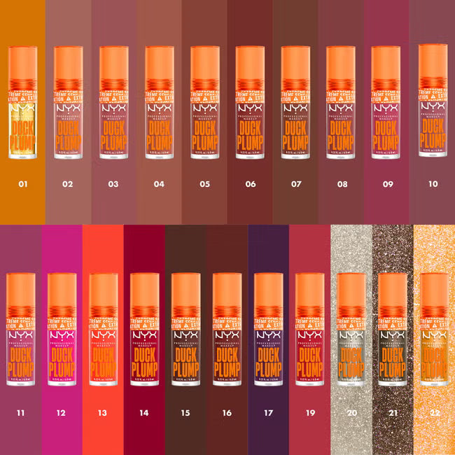 NYX Professional Makeup Duck Plump Lip Plumping Gloss 7ml (Various Shades)