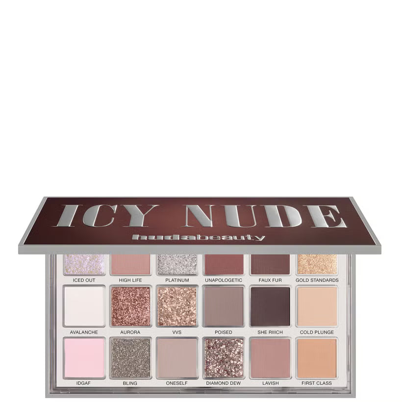 Huda Beauty Icy Nude Eyeshadow Palette – 16g