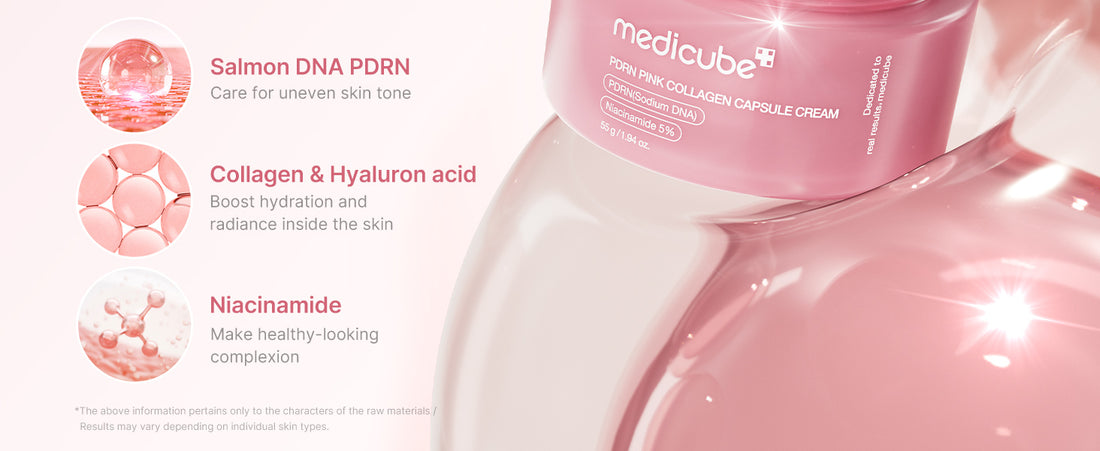[medicube] PDRN Pink Collagen Capsule Cream 55g